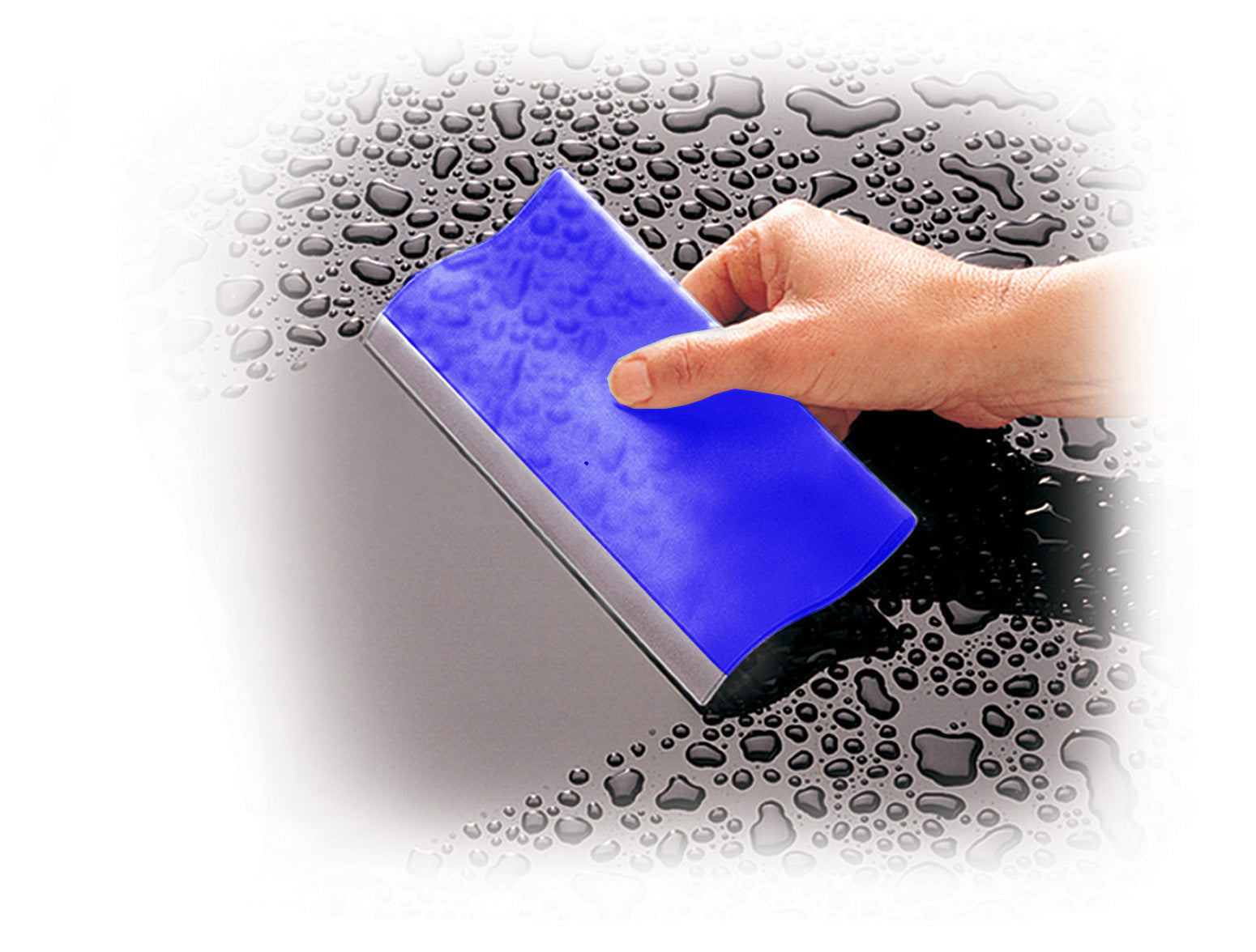 Wave Squeegee Long Blue Clerét, Inc